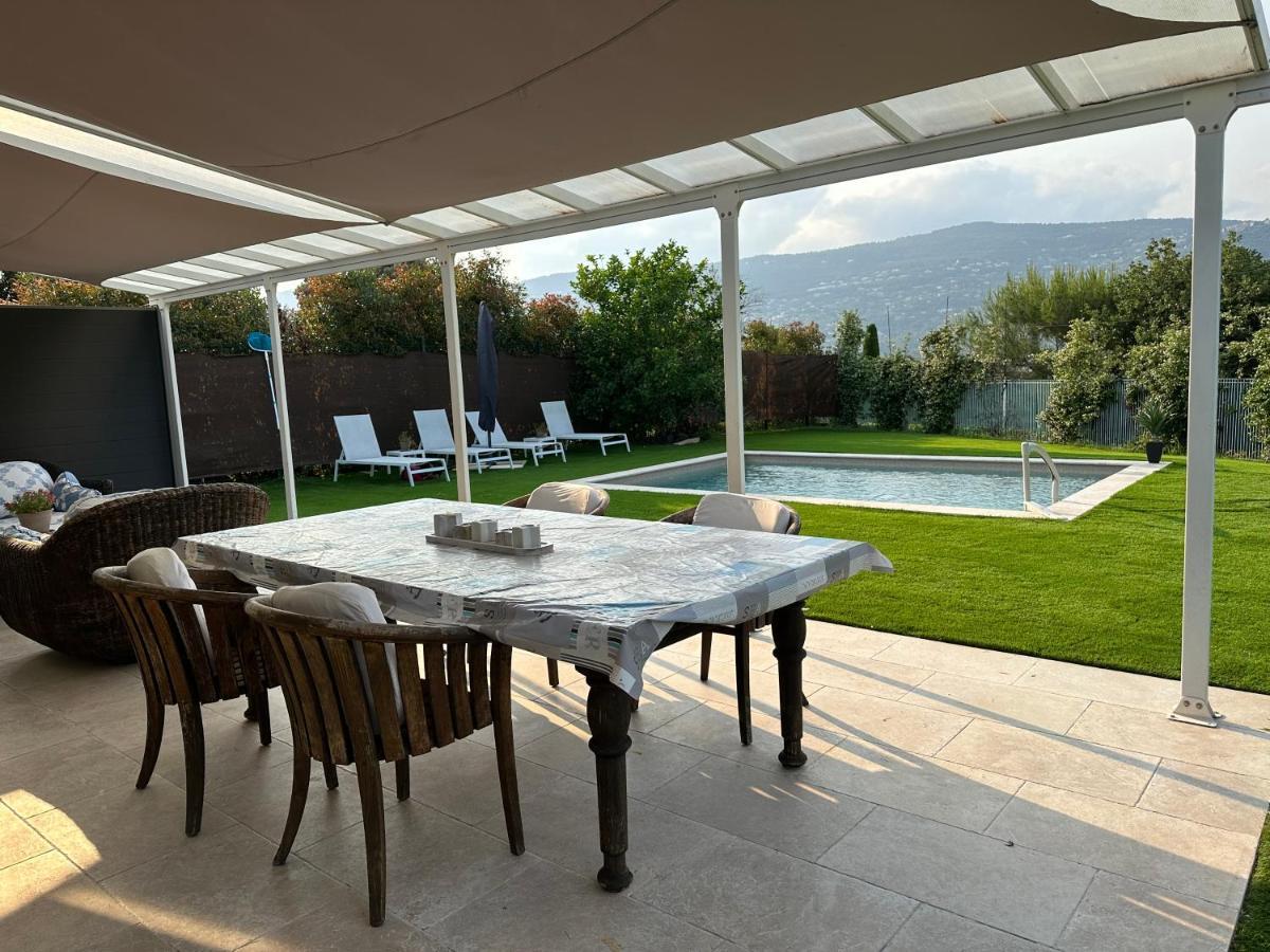 Petite Maisonette Adossee Mais Independante Avec Piscine Villa Peymeinade Exterior foto